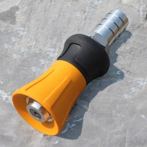 관창 관창노즐 소화전 소방용 소방호스 옥내소화전, 6포인트 호스 연장봉 물총(클램프 2개)