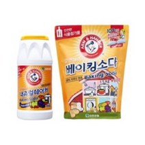 천연 세제 암앤해머 베이킹소다 (400g+1.5kg+600g) 세트, 40세트