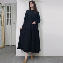 [세인트이브] AR091002 빅사이즈 세상편안 캉캉롱원피스