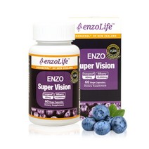 ENZOLIFE SUPER VISON BILLBERRY 엔조라이프 슈퍼비전 엔조제놀 빌베리 15000mg 60캡슐