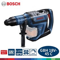 뿌레카 BOSCH-18V 무선 전기 임팩트 드릴 배터리 없음 GBH 180 18V-45C 해머 공구, 05 GBH 18V-45 C