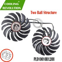 PLD10010B12HH DC12V 4 핀 그래픽 카드 팬 RX580 RX480 MSI Radeon RX 480 RX 580 용