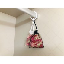 스칸디아모스 탈취 방향제 망 주머니, 빨강, M