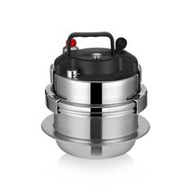 튀김기 미니 가정용 범용 미니 스테인리스 스틸 1.2L/1.6L 가스 인덕션 쿠커 압력밥솥 냄비 수프와 쌀, 01 1.2L