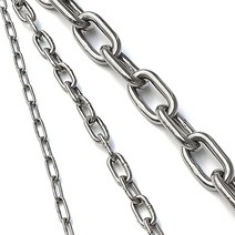 대광와이어로프 쇠사슬 사슬 스텐 체인 5mm 주차장 바리게이트 개목줄