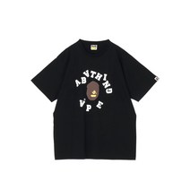 베이프 반팔 티셔츠 베이싱 에이프 BROKEN COLLEGE TEE M HM8837