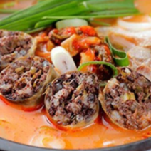 얼큰 순대국 토종 순대국 넉넉한 용량 국산 진한 고기국물