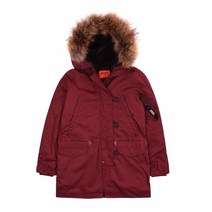 카이아크만 카이아크만 밍크내피탈부착 패딩점퍼(KP4HT004W0_WN)