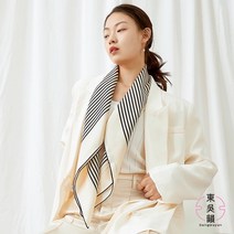 Dongwuyun 실크100% 스카프 여성 스카프 사각스카프 90cm