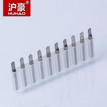 밀링 커터 10 개/몫 3.175mm CNC 라우터 비트 각도 45 PCB 엔드 밀 카바이드 커터 기계 액세서리, 04 J3 4501