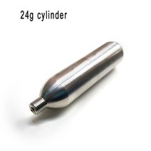 재활용 가능한 33g 24g Co2 카트리지 가스 실린더 휴대용