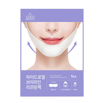 로로스키니 하이드로겔 턱 v 브이라인 리프팅 라인 팩1매 마스크 패치 1일1팩 팔자주름 넥 기타패치, 상세정보참조, 1개