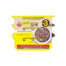 우리집 오뚜기밥 오곡 (210GX3) 간편식 아침대용 캠핑 자취생 간단식사 맛있는한끼 오뚜기 홈캉스 식재료, 1개