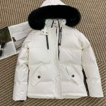 강아지 겨울 가을 옷 패딩 여성 가위털 다운 재킷 여우 모피 칼라 탈착식 후드 짧은 따뜻한 코트 두꺼운 여성용 의류 3Q, 22.산호 레드 - S