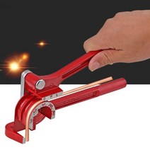 절곡기 밴딩 3인 1 수동 파이프 벤더 튜브 머신 도 미터법 6mm, 한개옵션0