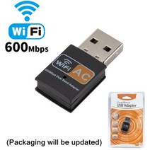 무선 wifi 어댑터 무선 usb 600mbps 1200mbps lan usb 이더넷 5g 2.4g 듀얼 밴드 wi-fi 네트워크 카드 802.11ngaac, 2-600Mbps