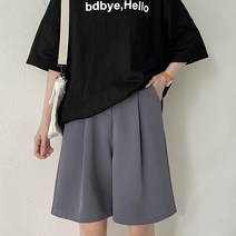 여름 밴딩 팬츠 반바지 하프반PT