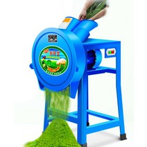 짚 잔가지 분쇄기 고출력 조경 가지 농업 목재 파쇄기, 45cm 두꺼운 프레임+확대된 구리 코어 모터