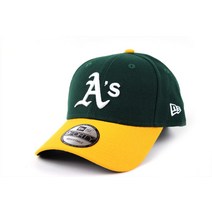 NEW ERA (뉴에라) MLB 어저스터블 캡 9FORTY 아메리칸 리그 (애슬레틱스 2)