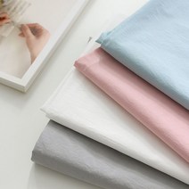 호텔침구 이불 원단 대폭 고밀도 무지 60수 면원단 4컬러, 화이트