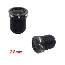 HD CCTV 렌즈 1080P 2.8/3.6/6mm 보안 카메라 M12 2MP 조리개 F1.8 
