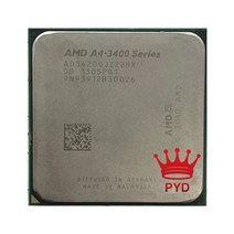 AMD A4 3420 CPU FM1 905 핀 데스크탑 듀얼 코어 세트 디스플레이 Apu 2.8G 65W, 한개옵션0