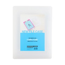 플러스샵 투명 화일케이스 A4 PP 소형30mm 대형45mm, 소형 투명, 10개