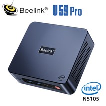 미니 pc 컴퓨터 Beelink-U59 PRO 윈도우즈 11 미니 PC 인텔 세대 N5105 8GB 500GB M.2 SATA SSD 2.9Ghz BT, 해외공급사, AU, 02 16GB 512GB_02 AU