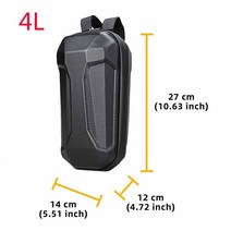 전동킥보드 부품 범용 전기 스쿠터 헤드 핸들 가방 EVA 하드 쉘 가방 샤오미 M365 ES1 ES2 ES3 ES4 전기 스, 02 4L_05 프랑스