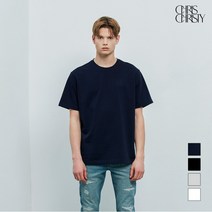 [크리스크리스티] [크리스크리스티] 로고 자수 반팔 티셔츠