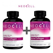 neocell 네오셀 Marine Collagen 마린콜라겐 2개 루테인, 2000mg, 1개