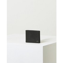 22SS [populet]블랙 퍼피장식 소가죽 머니클립 WUWA2E174BK