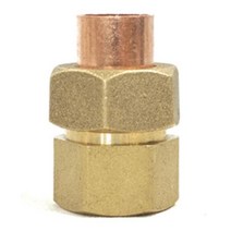 국산 동파이프 연결부속 동 신주 CF 유니온 20A 배관용품 튼튼, 1개