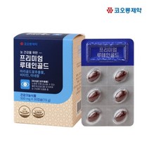 [하이네이처] 노안영양제 코오롱제약 프리미엄 루테인골드 500mg x 30캡슐, 0.5g