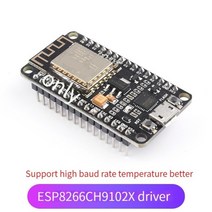 아두이노키트 프로그래밍 전자 아두이노 모듈 부품 Esp8266 무선 모듈 ch340cp2102ch9102x nodemcu v3 v2 lua wifi iot 개발 보드 안테나 및, ch9102x