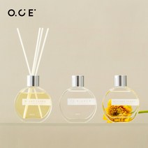 에어후레쉬방향제 OCE 황혼 빛 로즈 불붙다 디퓨저 가정용 눕다 실내 지속 화장실 향내 2586642623, 디프그레이 블랙 밤 요정