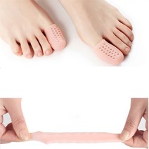 발가락 실리콘 보호대 엄지발가락 골무 1쌍, 스킨1쌍