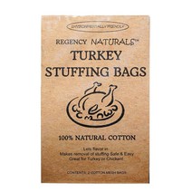 Regency Naturals 100% 내추럴 코튼 터키 스터핑 백, 2개입