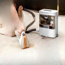 아이리스 습식 청소기 패브릭 소파 카펫 러그 의자 부분 빨래 세척기, 하얀색