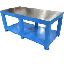 중장비 가공 작업대 수리 테이블 강판 철 금형 다용도 선반 다이, 2000x1000x800mm 테이블면16mm