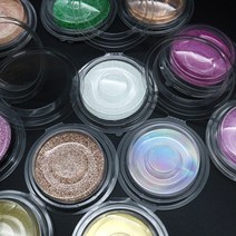 50pcs 속눈썹 포장 상자 케이스 컨테이너에 대 한 도매 원형 라운드 분명 속눈썹 트레이 플라스틱 투명 빈 홀더 트레이, 20, 100개