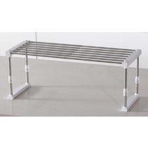 길이 조절 높이 조절 1단 선반, 본품 1개