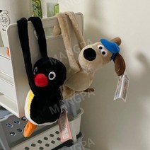 그로밋 핑구 알린 타이백 커튼 인형 이어폰 수납 크로스백