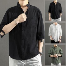 와이셔츠 오버핏 옥스포드 드레스 스트라이프 무지