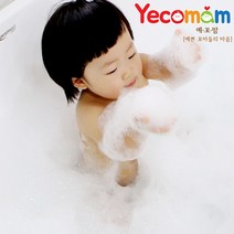 예꼬맘 사해소금 거품 목욕 유아 입욕제 파우치, 버블바스파우치[포도]