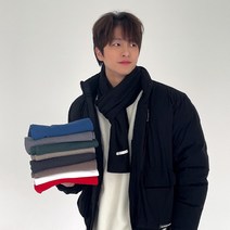 남녀공용 핸드메이드 울 머플러 목도리 겨울 봄