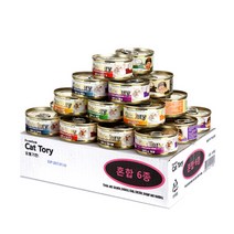 프리미엄 캣토리캔 5-6종콤보 1box(80gx24개), 단품