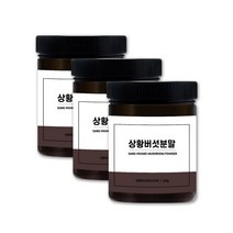 장수상황버섯 참나무상황버섯 상황버섯가루 상황버섯분말 100 상황버섯차 목질진흙버섯 3병