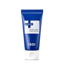 아이소이 아크니 닥터 퍼스트 블랙 딥 클렌징 폼 75ml, 1개