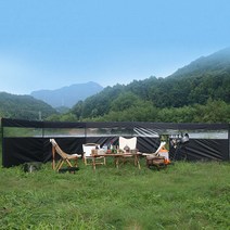 투명가림막7.2M 스크린타프 사이드월 가림막 바람막이, 투명가림막7.2M베이지